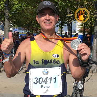 René Mathieu – marathonien